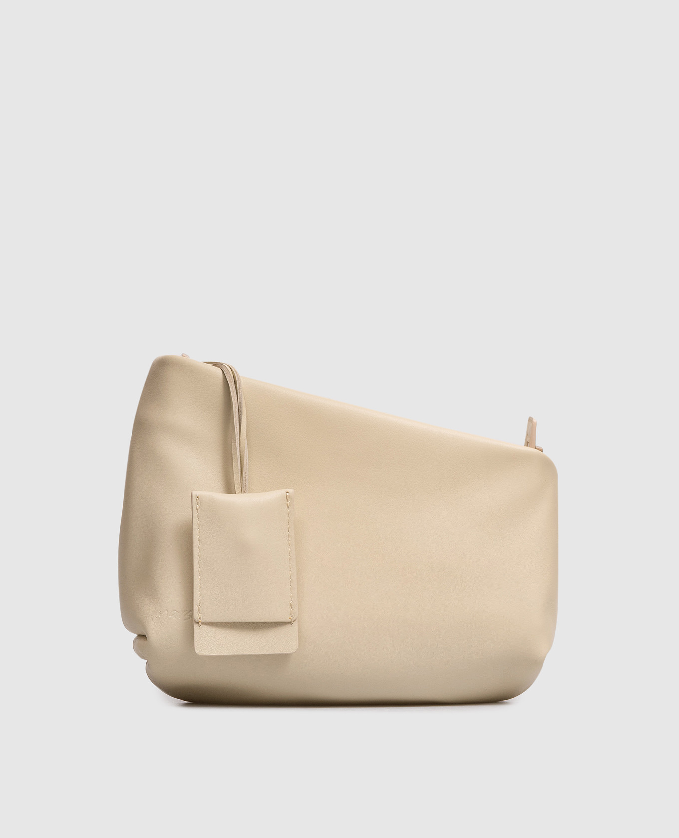 

Beige leather cross-body bag Fantasmino Marsell