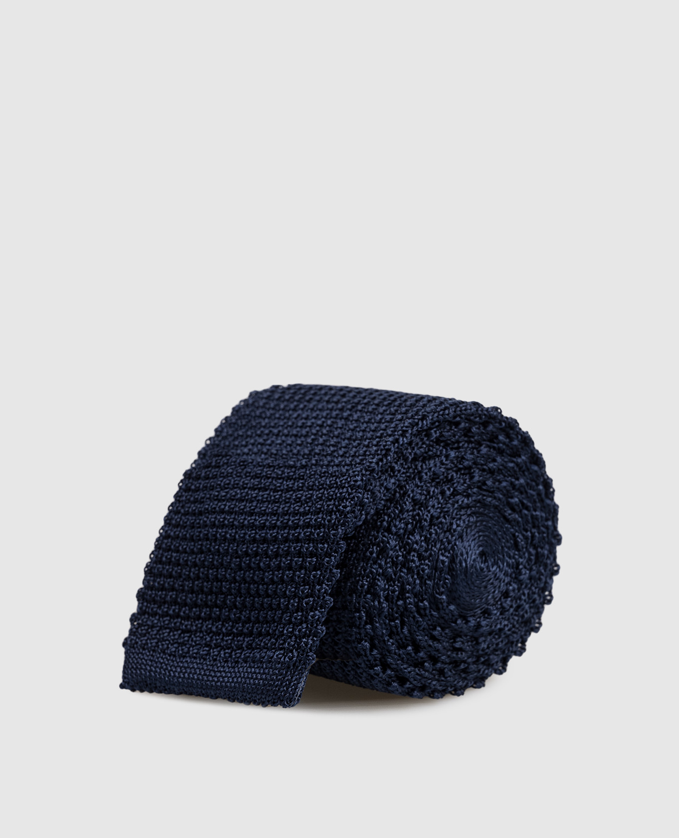 

Blue silk tie Brunello Cucinelli