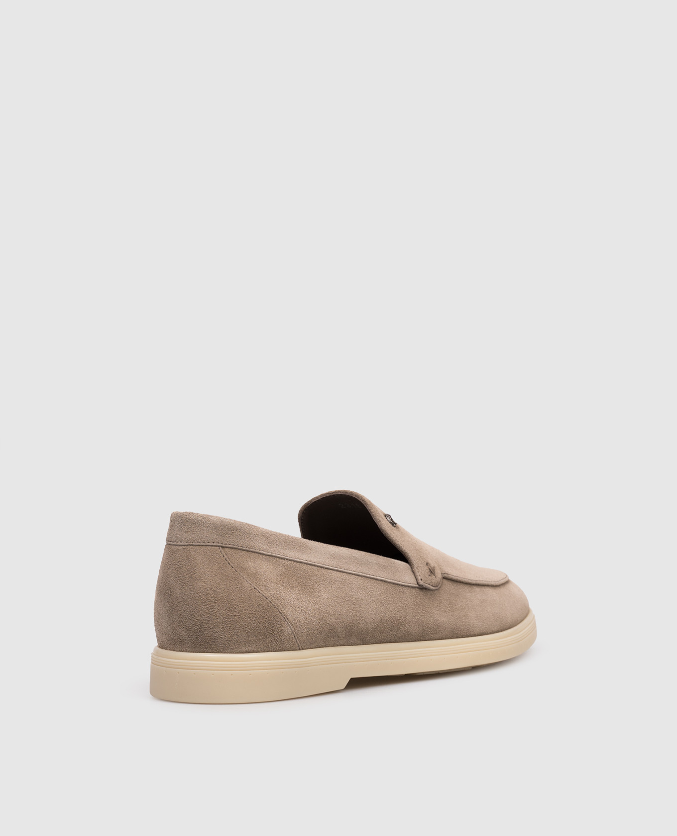 

Brown suede loafers Stefano Ricci