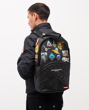 Sprayground Children's black backpack THE JOURNEY BEGINS 910B8286NSZ