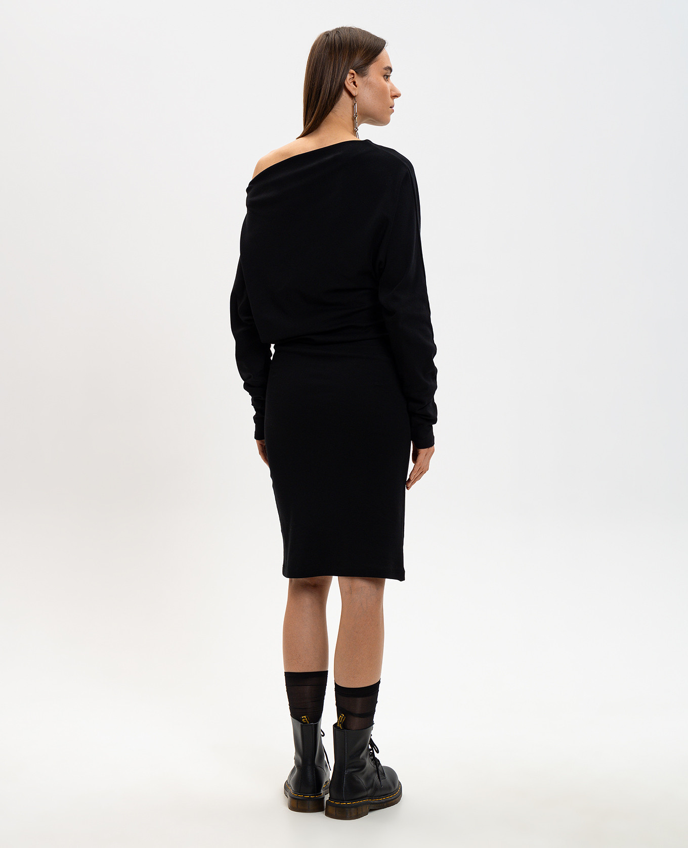 

Black midi dress Bila Ann Demeulemeester
