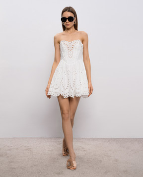 Charo Ruiz Bail white mini dress 263601