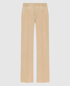 Ermanno Scervino Beige wool pants D476P718KGK