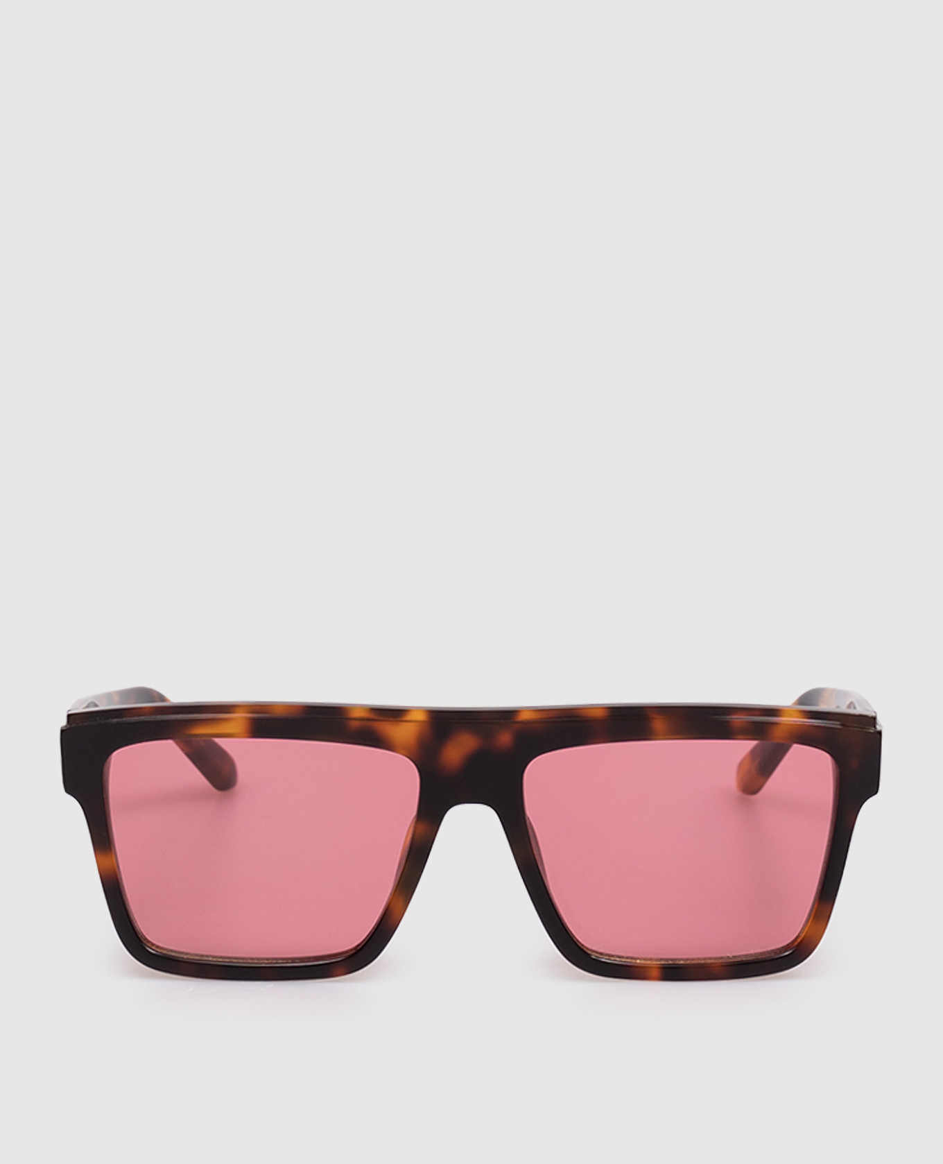 

Brown sunglasses with logo print Off-White