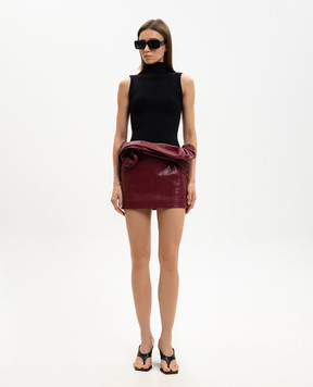 Magda Butrym Black ribbed top KNITWEAR12TOP373526