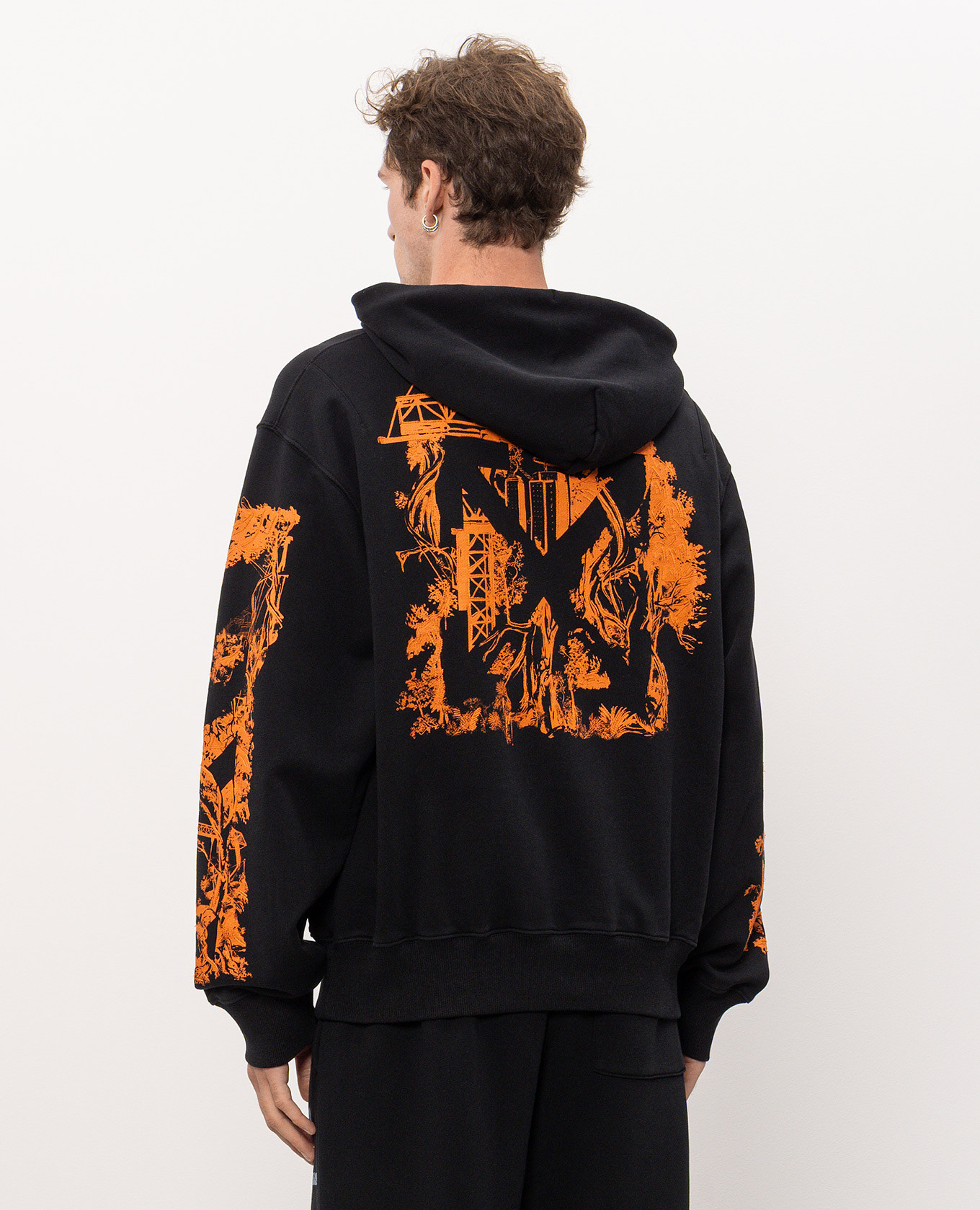 Black City Nature hoodie Off-White 4