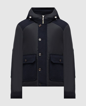 MooRER Blue down jacket DALIO DALIOTURANDOT