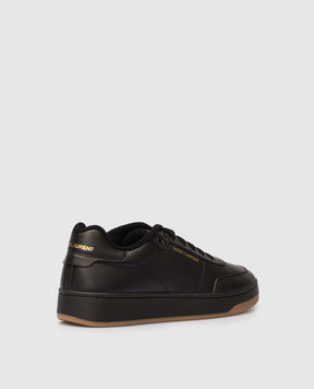 Saint Laurent Black leather sneakers SL/61 81947600N00