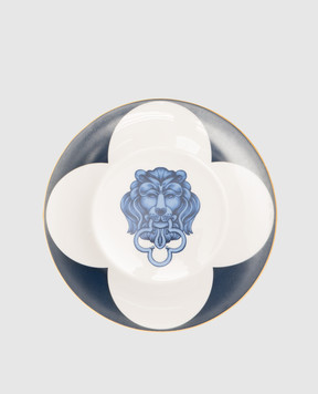 Geminiano Cozzi 1765 White porcelain dessert plate El Leon TTCMI02229083