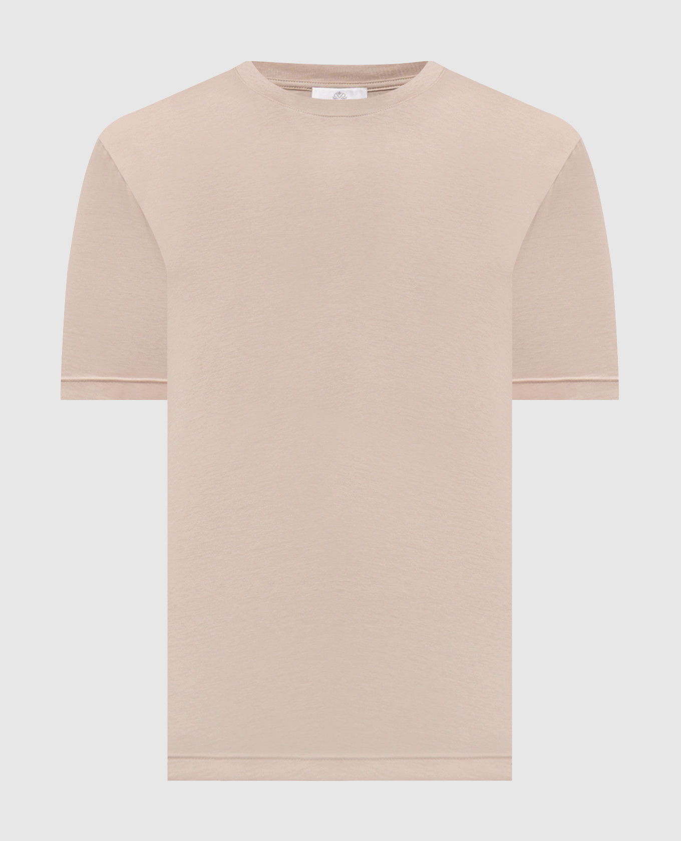

Beige straight-cut T-shirt Pini Parma
