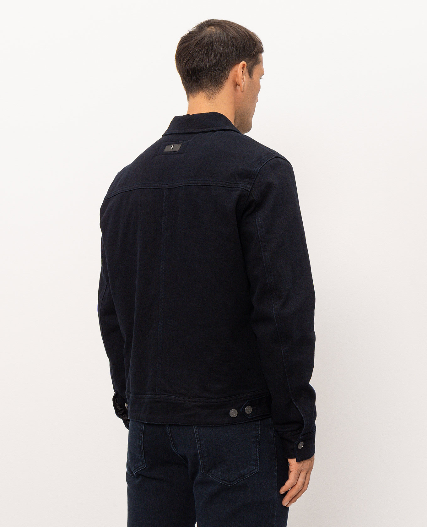Blue denim jacket Trussardi 4