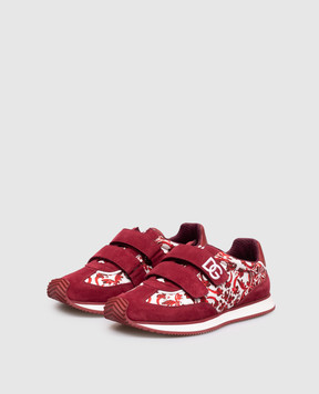 Dolce&Gabbana Children's Cushion sneakers with Majolica print DA5321A05582736