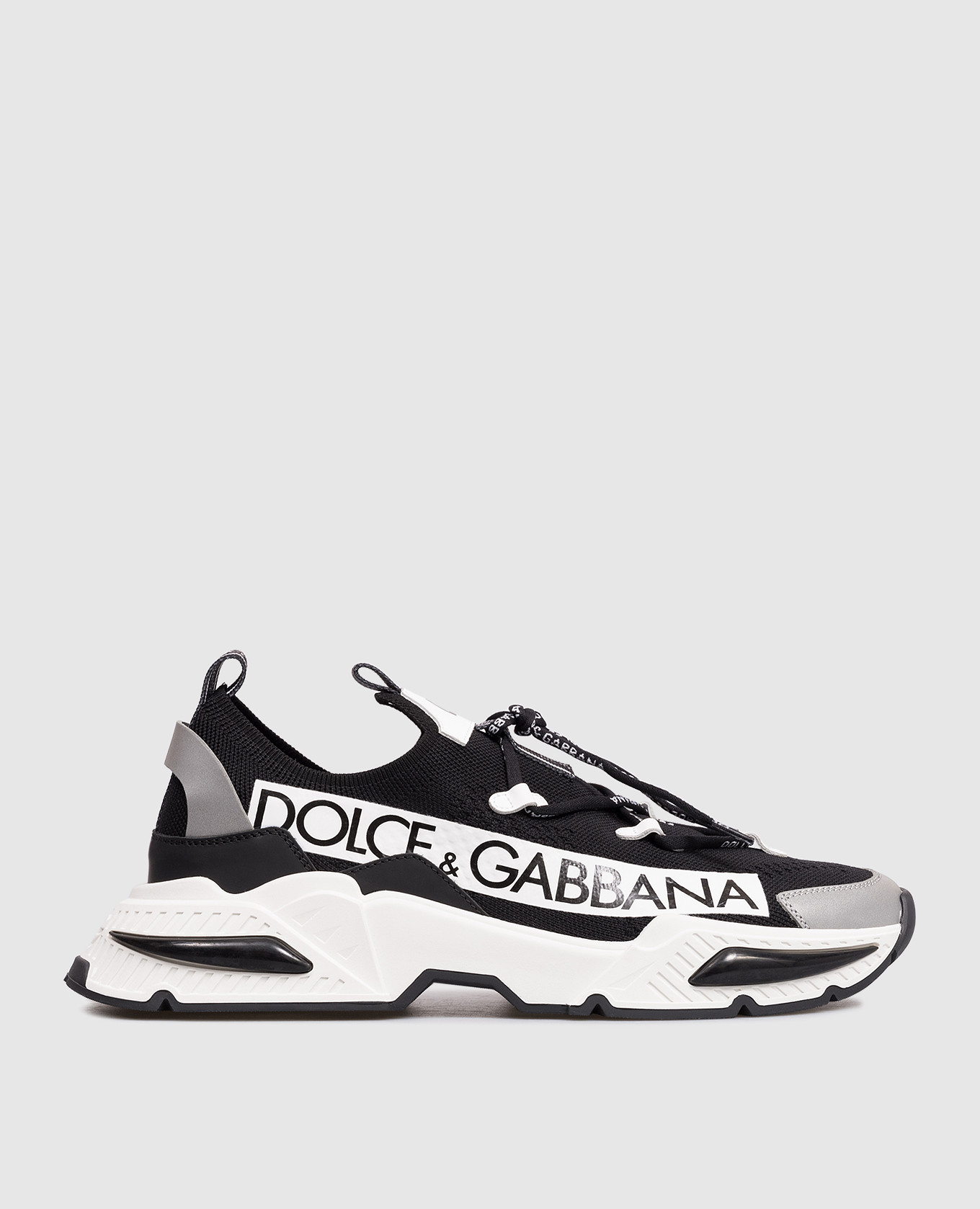 

Children's black sneakers with logo Dolce&Gabbana
