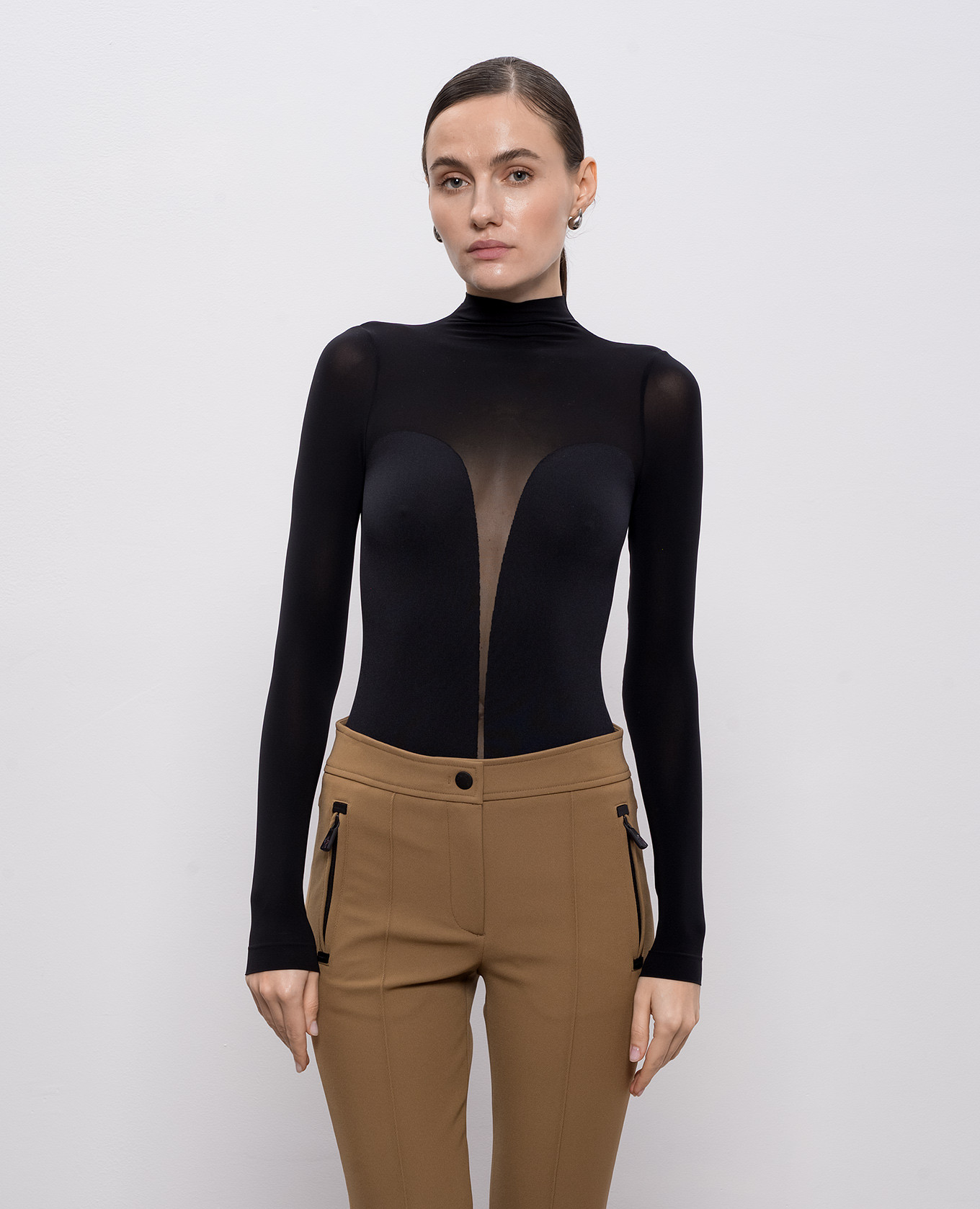 

Black corset-effect bodysuit Wolford