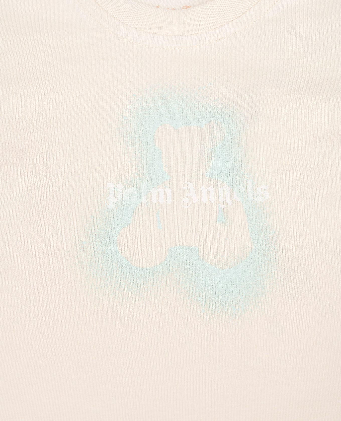 

Children's ivory T-shirt with Spray Bear print Palm Angels, Beige