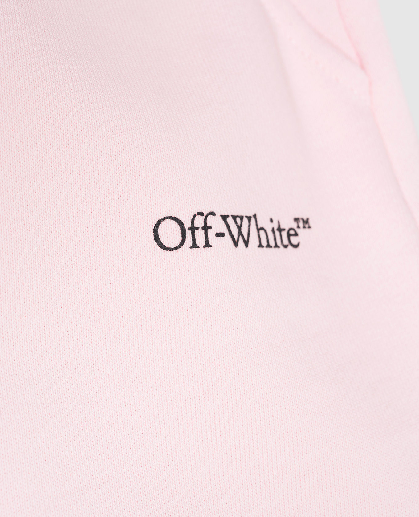 

Children's pink skirt with logo print Off-White