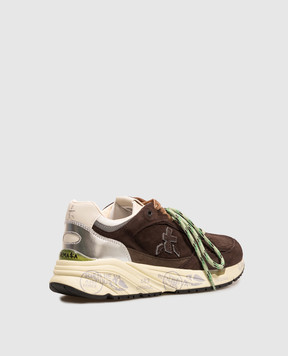 Premiata Brown suede sneakers Mase MASED8596L
