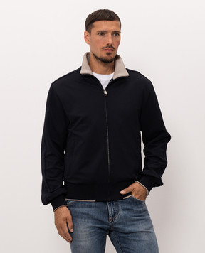 Dolce&Gabbana Blue sports jacket G9CBKTG7Q1A
