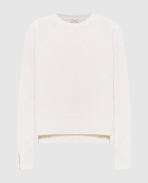 Peserico Beige wool, silk and cashmere sweater A99267F07K09283