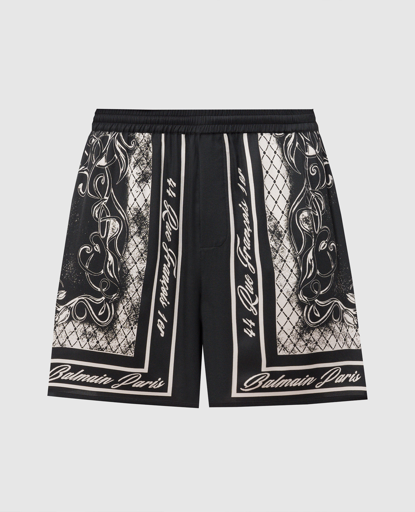 Black Foulard shorts