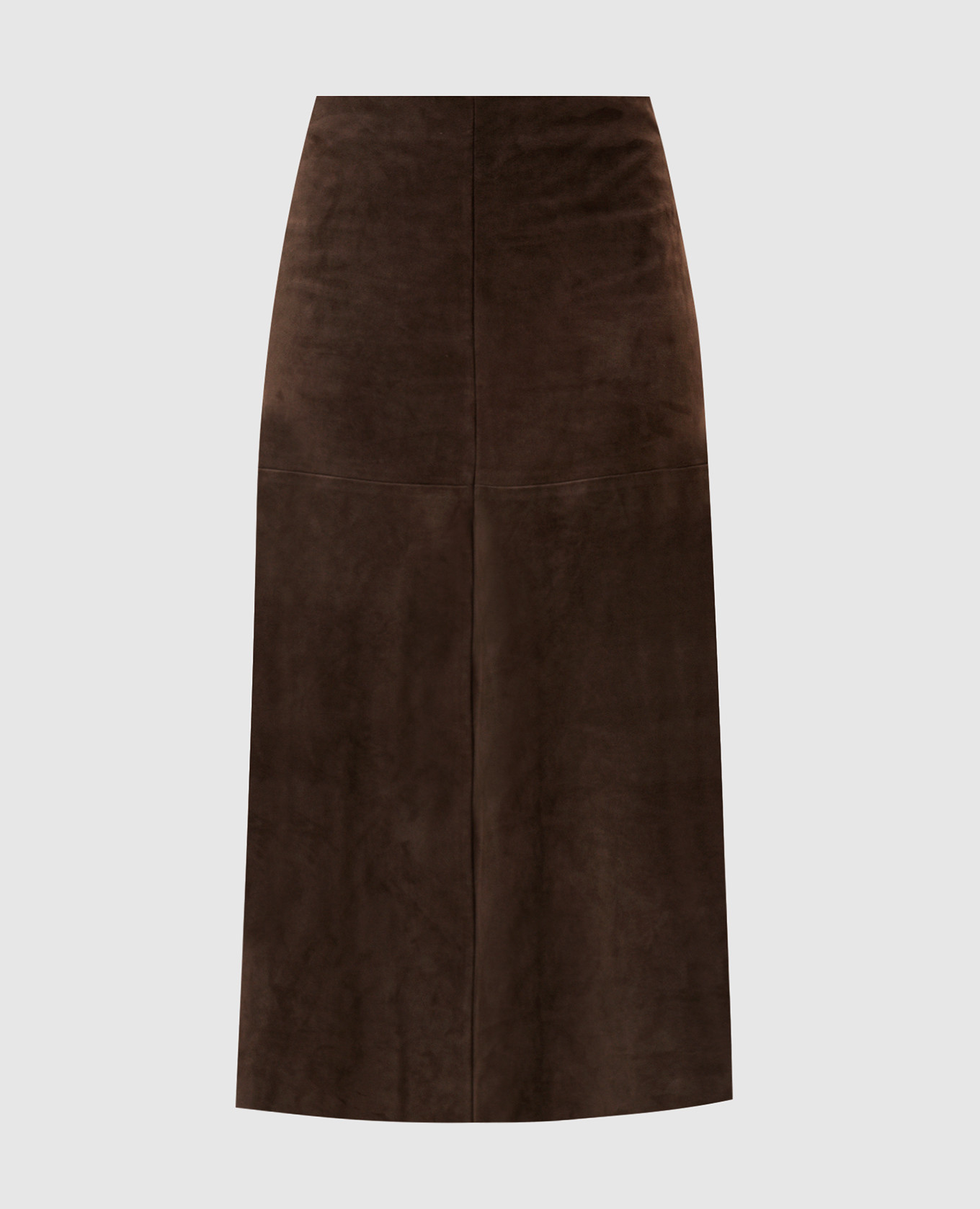 Brown suede skirt Pat
