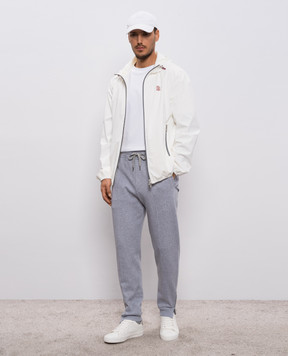 Brunello Cucinelli White layered T-shirt M0B137427