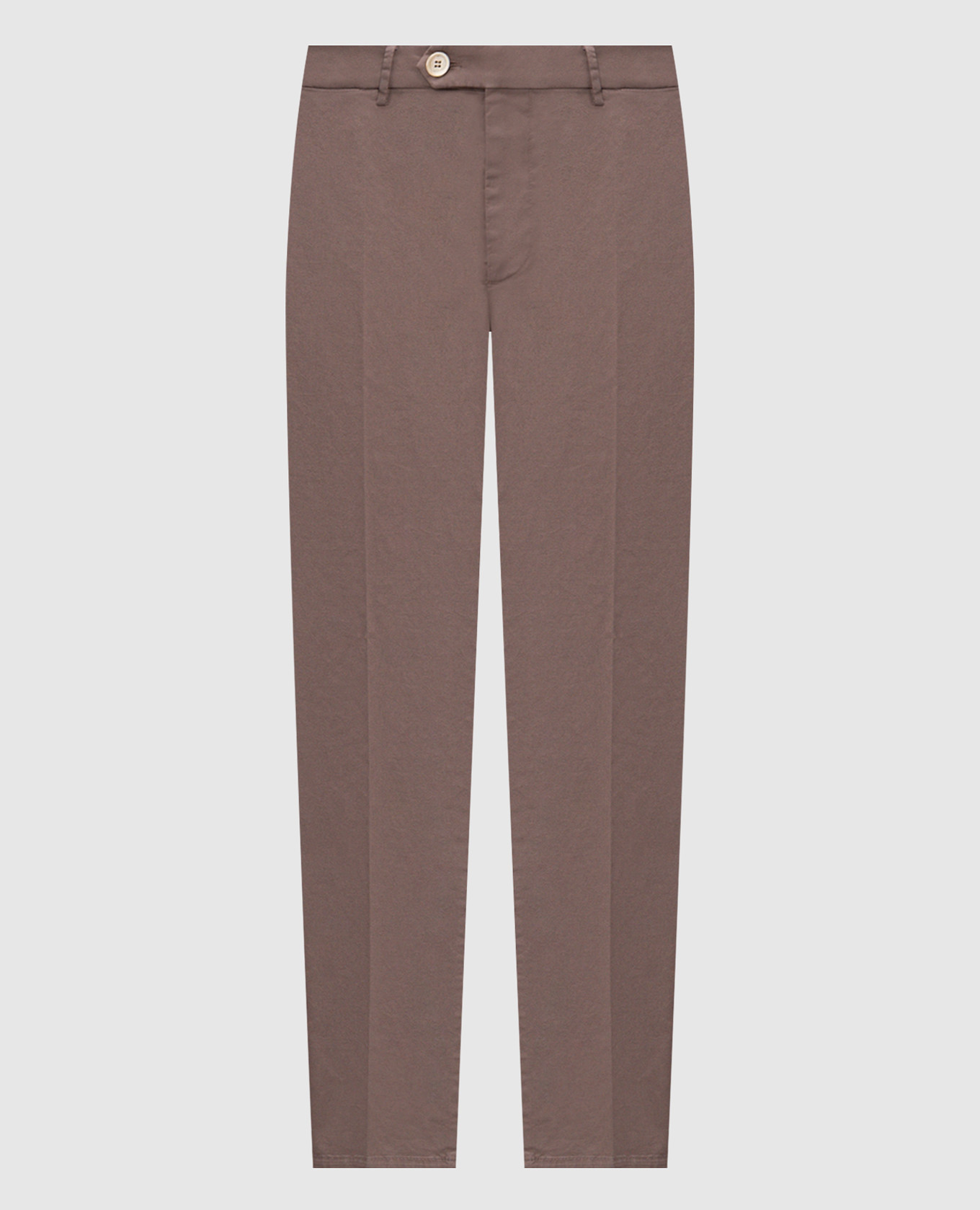Brown cotton pants