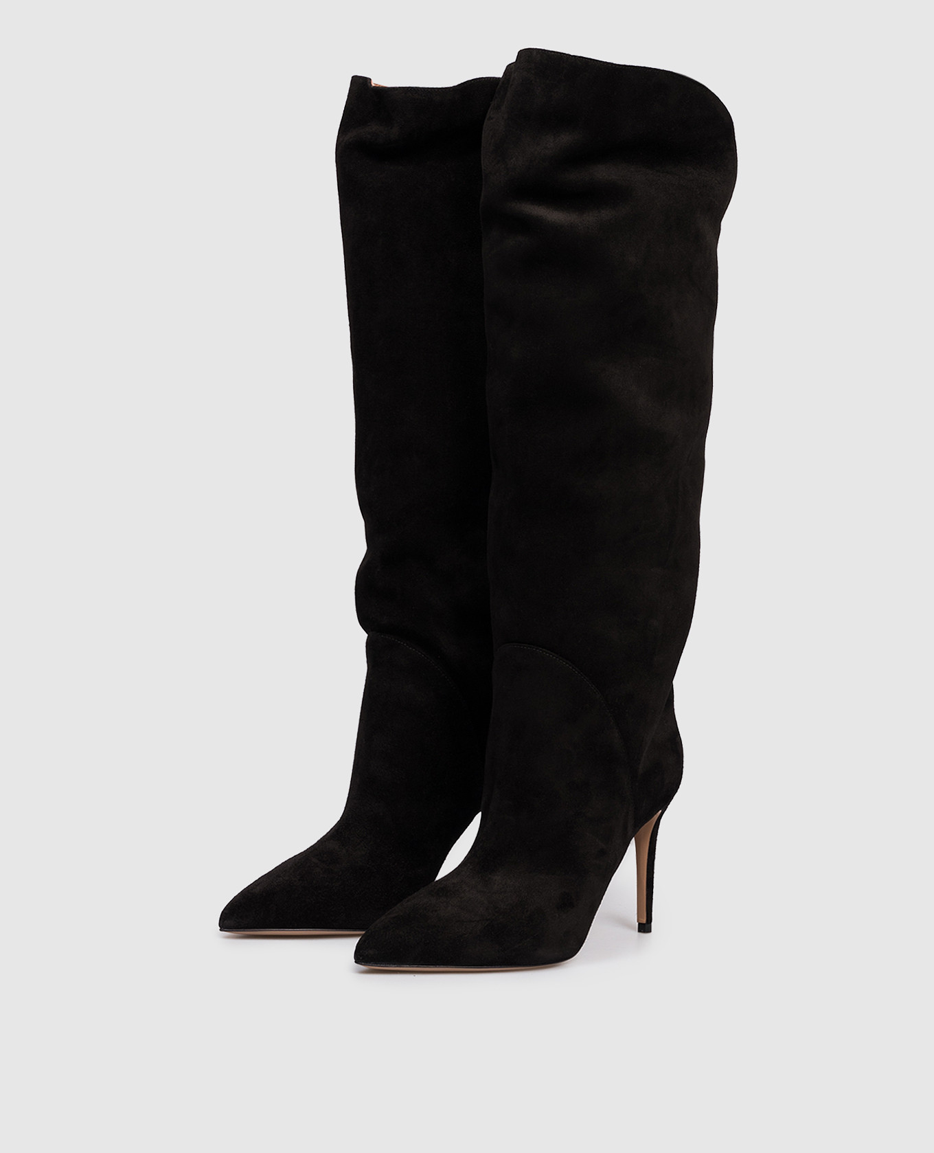 

Black suede boots GAIA Paris Texas