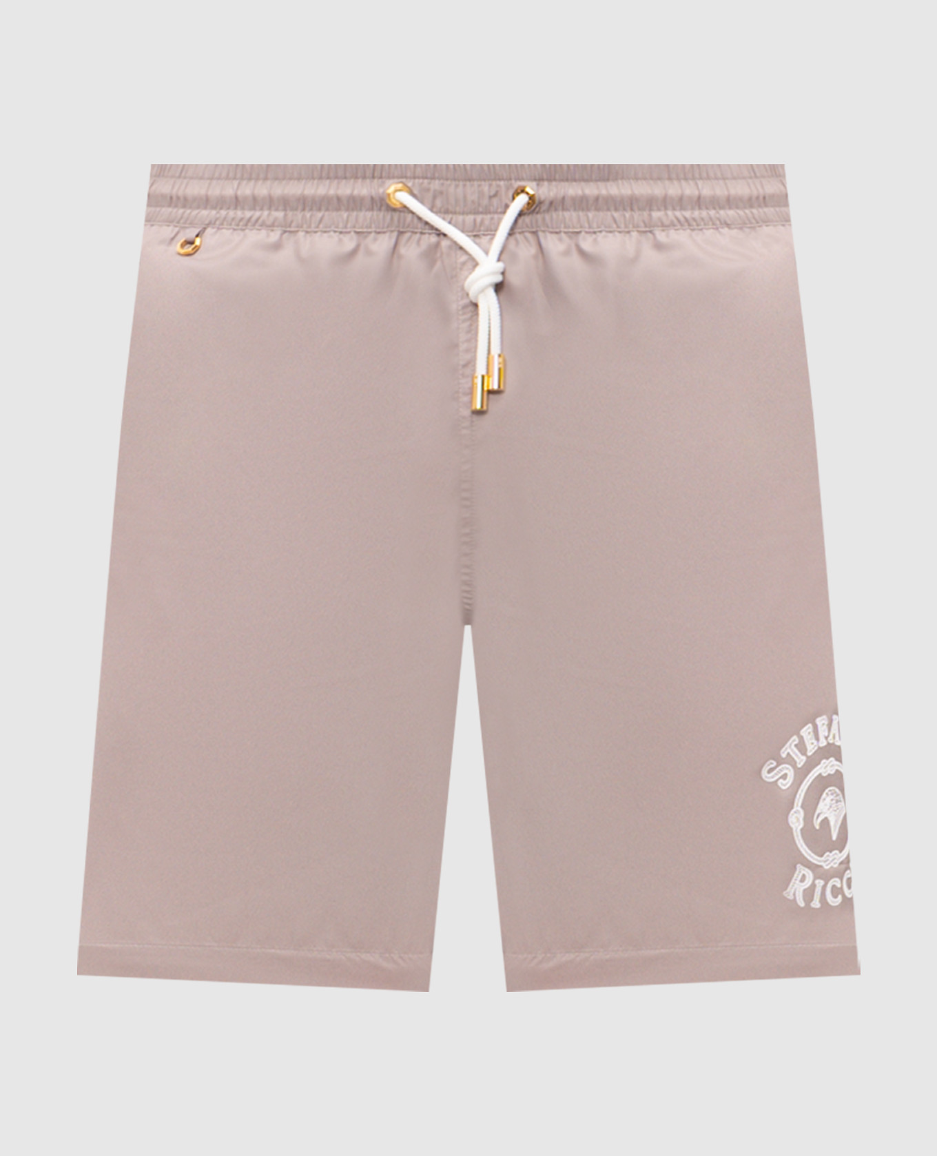 

Khaki swim shorts Stefano Ricci