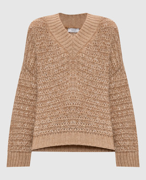 Peserico Beige alpaca wool pullover S99405F039283G
