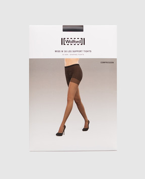 Wolford MISS W black tights 30 den 11218