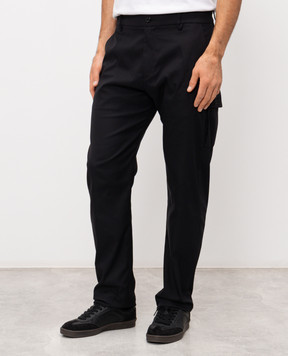 C.P. Company Metropolis Black cargo pants LPA037A110407A