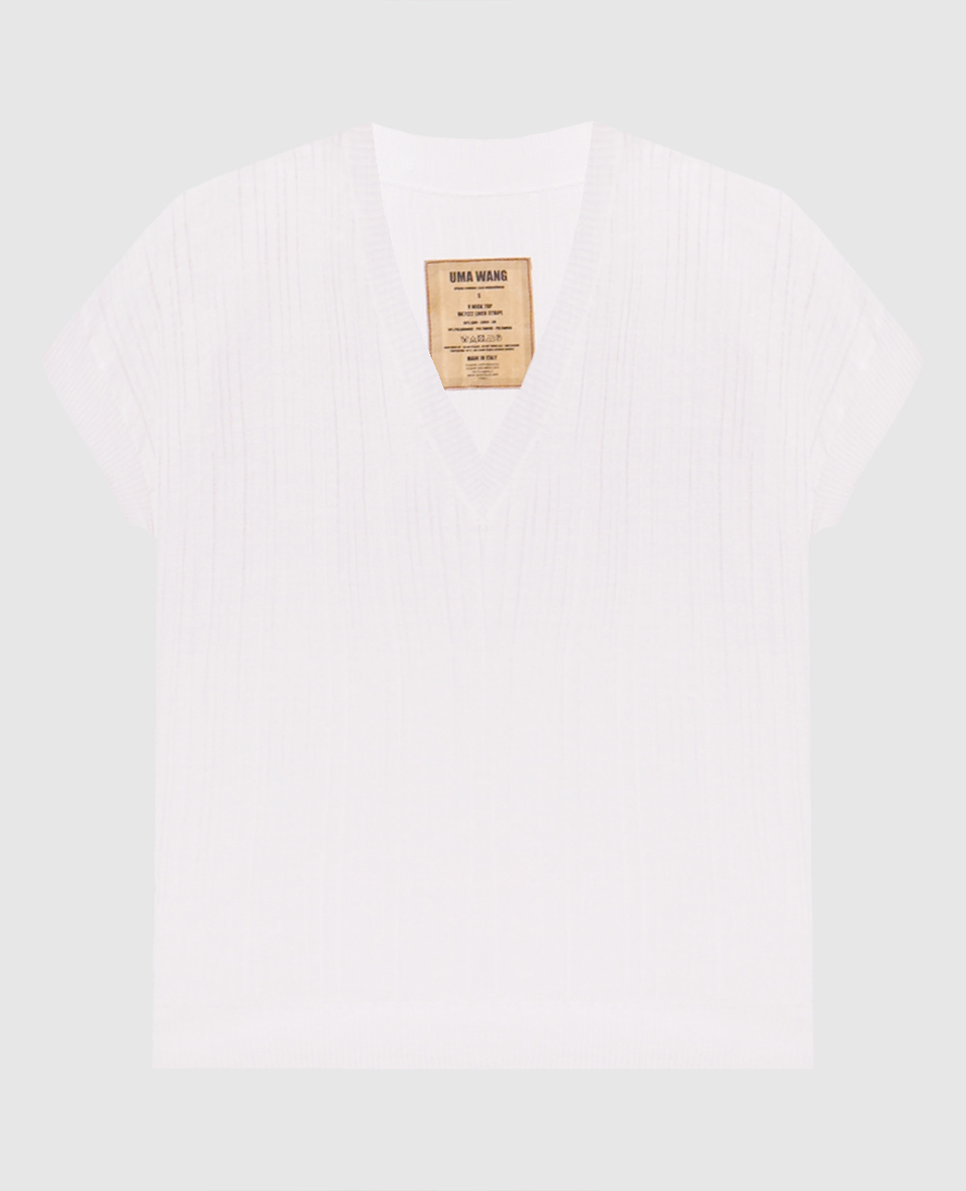 

White linen top UMA WANG