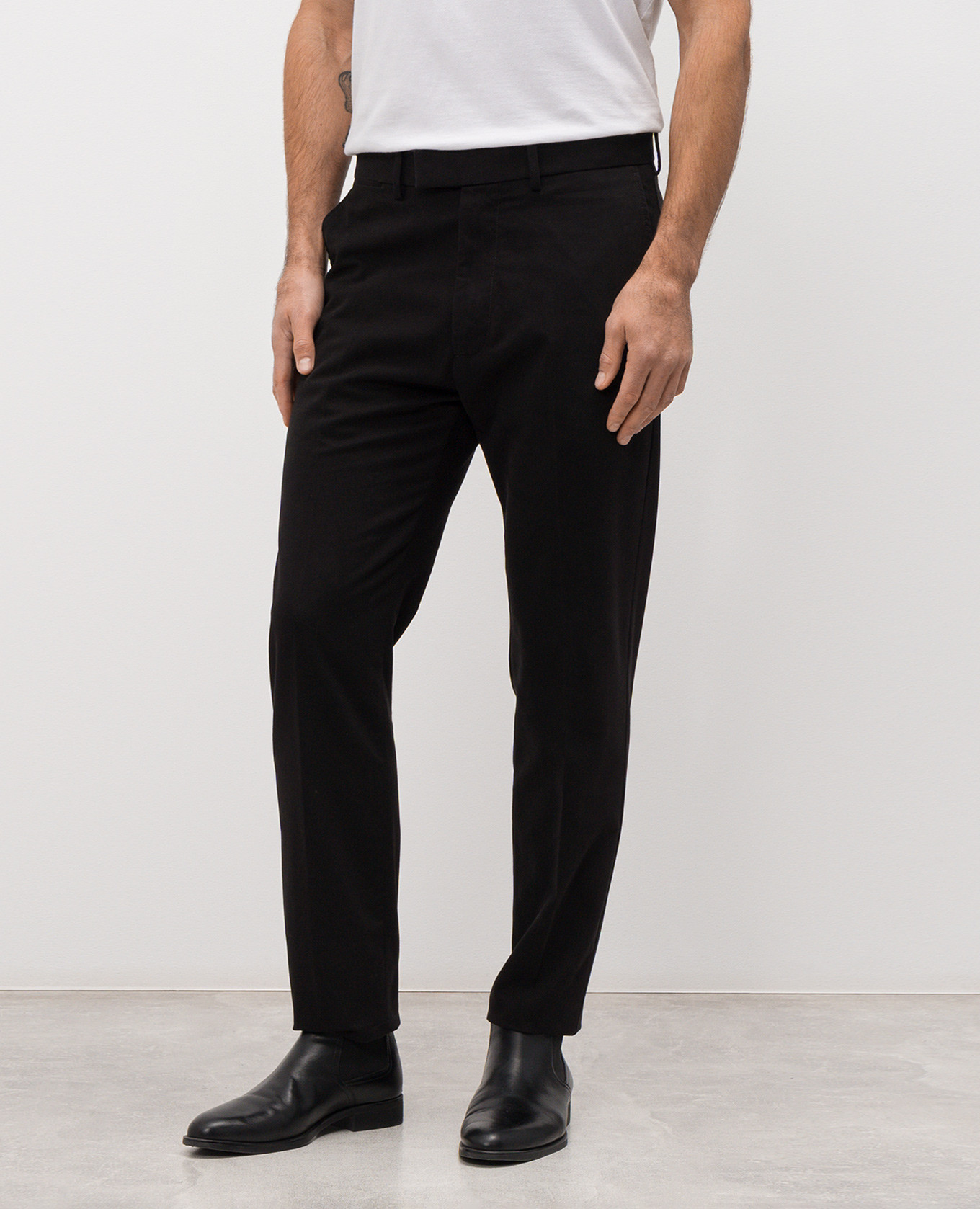 Black pants with logo Tom Ford 3