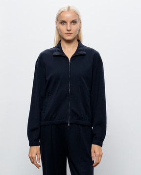 Max Mara Blue LOSO sports jacket MXMESPLOSO