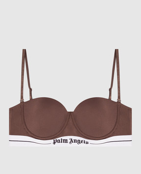 Palm Angels Brown bodice PLA1UWTP05SI