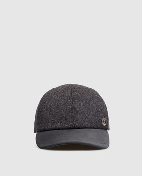Stefano Ricci Gray combination cap MCV63SB05EWC003V