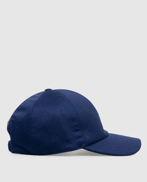 Stefano Ricci Blue cashmere cap MCV530016EC0001T
