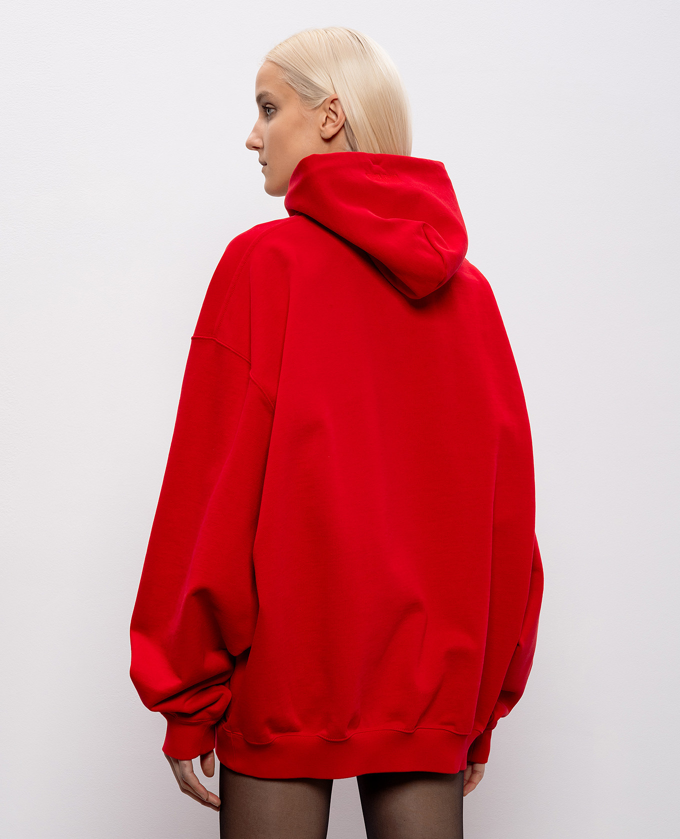 

Red hoodie with print Vetements