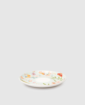 Geminiano Cozzi 1765 Blue porcelain saucer for coffee cup Incanto di Primavera LGCFL069065