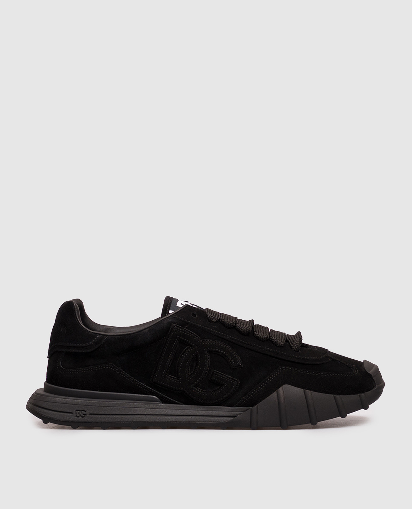 Dg Athletic black suede sneakers