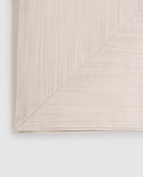 Fazzini Ivory tablecloth CORNICI CORTOVA180X2800