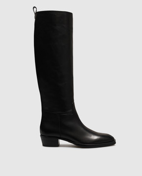 Jimmy Choo Black leather boots Mave MAVEKB45QBZ