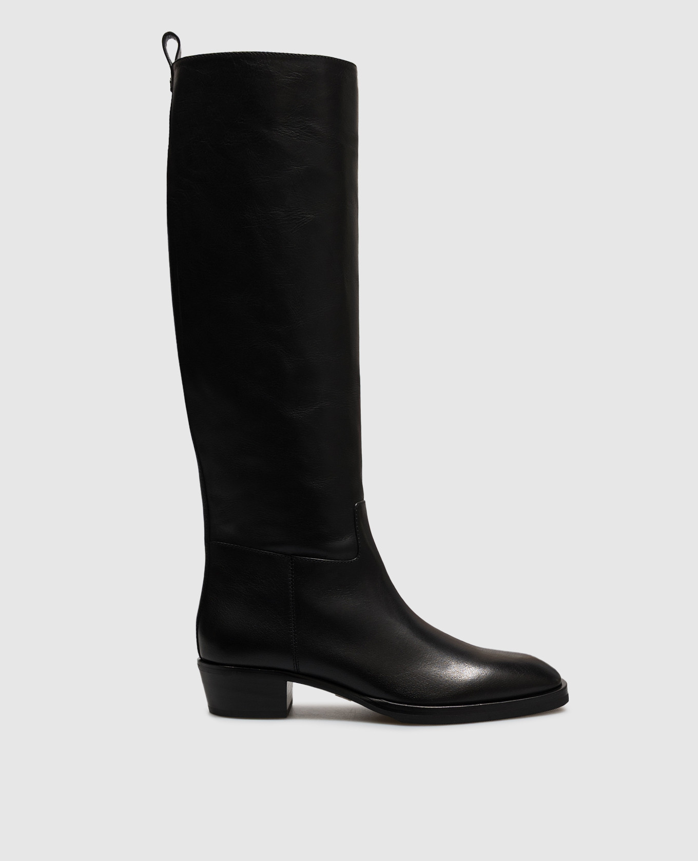 Black leather boots Mave Jimmy Choo
