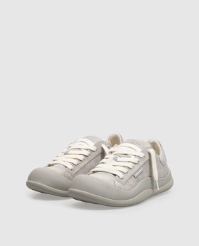 Axel Arigato Gray suede Squish sneakers F4080002
