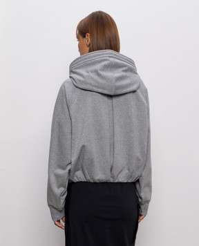 Max Mara Sportmax Grey melange sports jacket FASHION SPDFASHION
