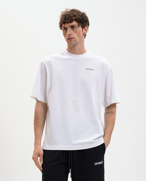 Off-White Half Arrow White T-Shirt 44MAA120S26J008