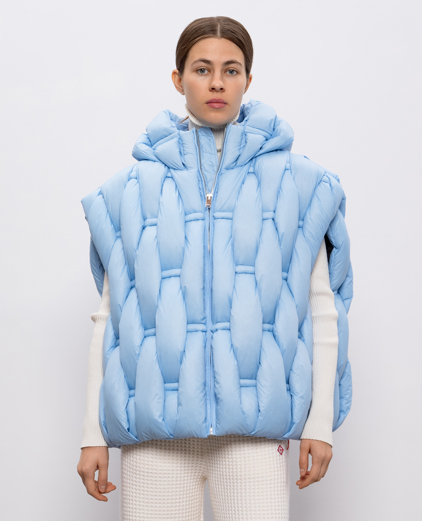 

Blue down vest Raxxy, Light blue