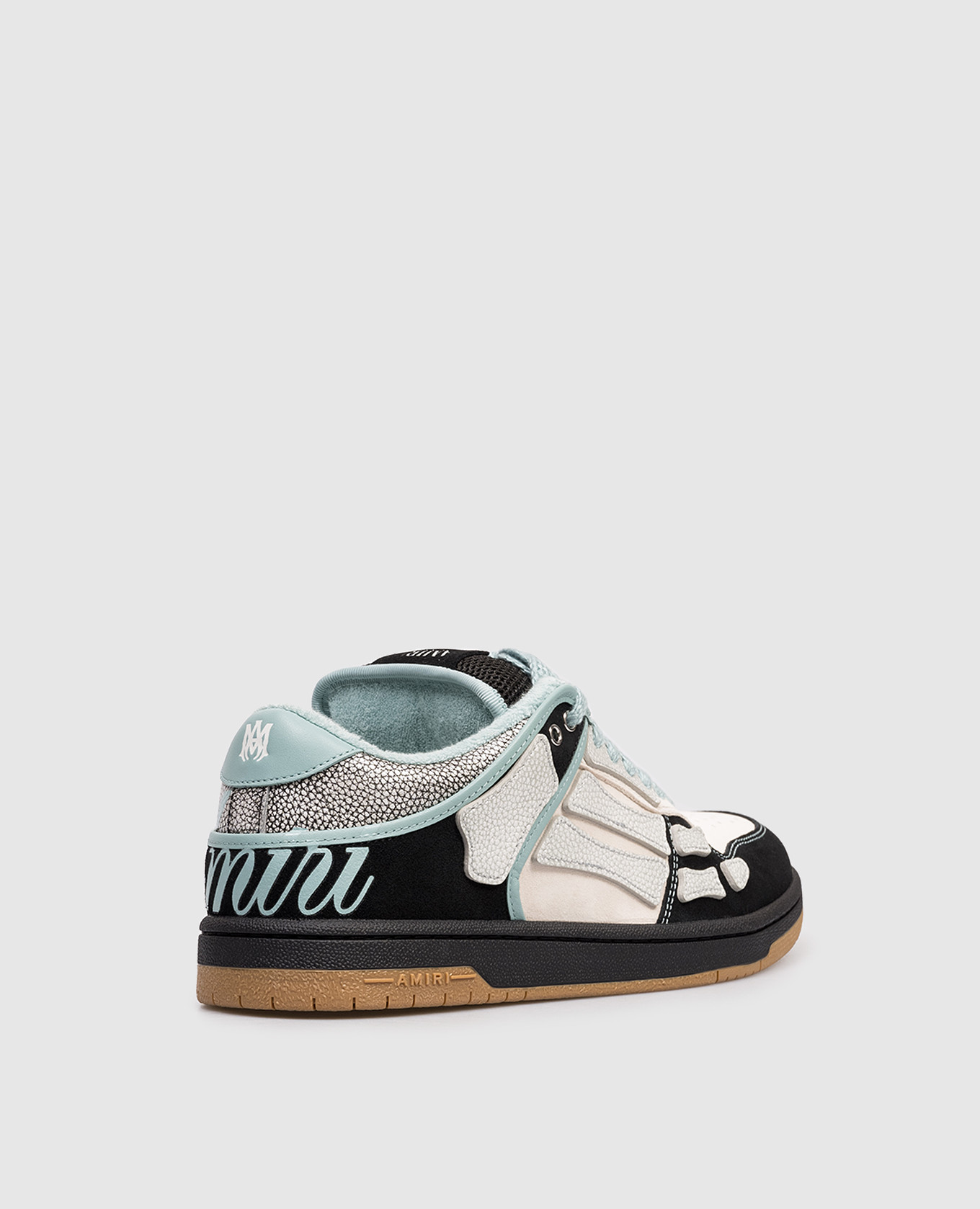 

Leather sneakers XL SKEL AMIRI, White