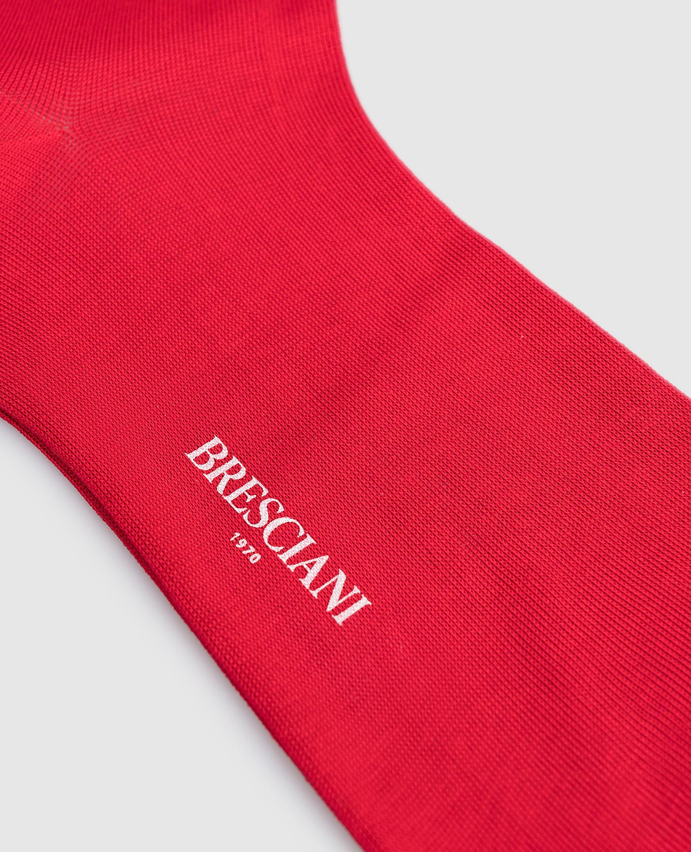 

Red socks with silk Bresciani
